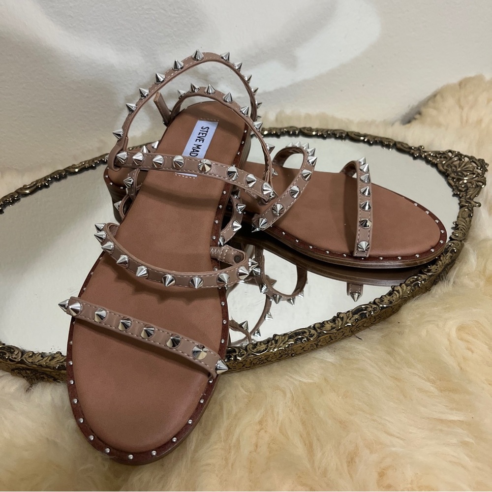 Steve Madden Travel Tan Sandals